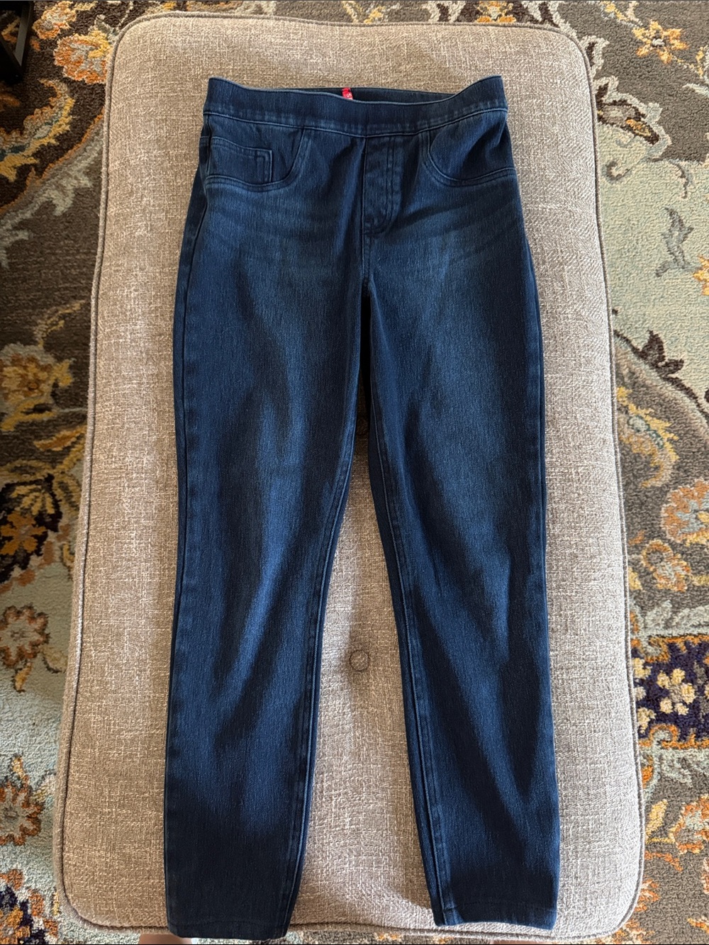 SPANX Dark Navy Stretch Skinny Jeans